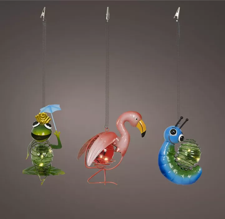 Solar Hängeleuchte Tiere