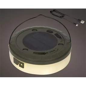 Solar Lampe mit Lichterkette