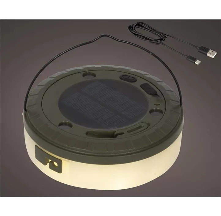 Solar Lampe mit Lichterkette