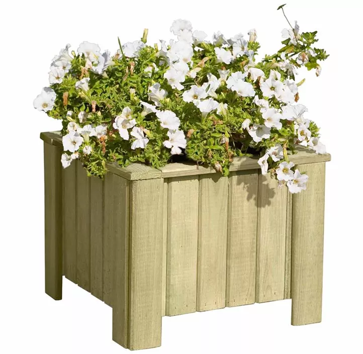 DORA Pflanzkasten viereckig, druckimprägniert