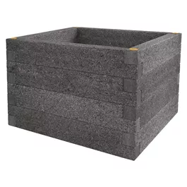 Durisol Holzbeton-Hochbeet quadratisch
