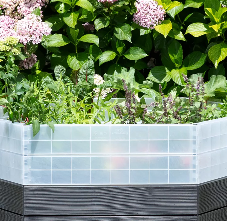 inklusive Flora-Wasserspeicher