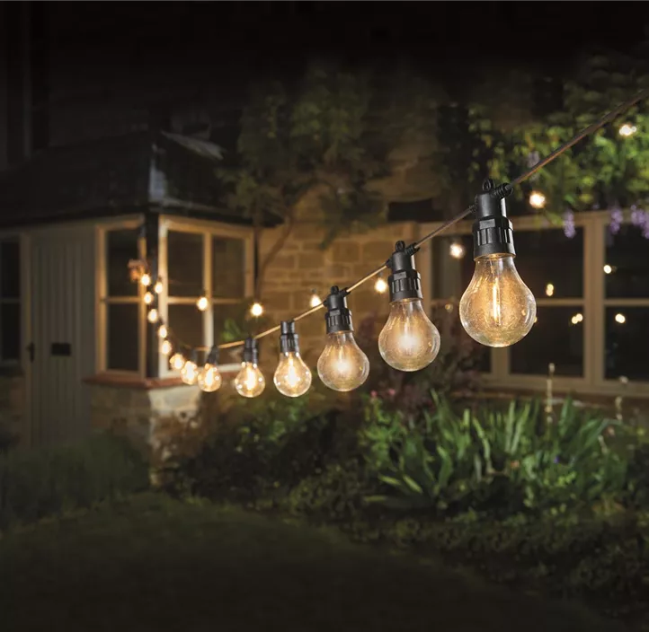 warmweiß, 10 Glühbirnen