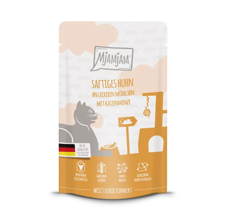 MjAMjAM® Katze Huhn+Karotten PB