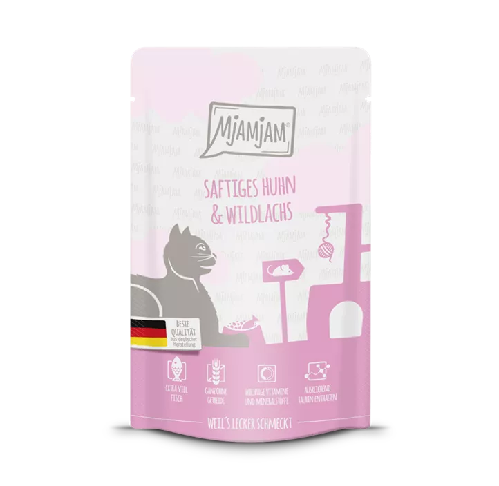 MjAMjAM® Katze Huhn+Wildlachs PB