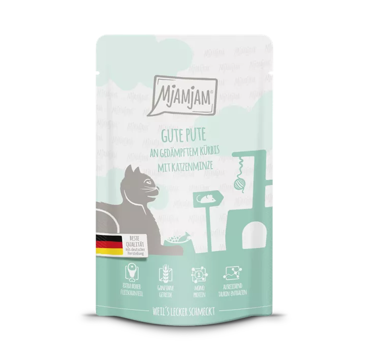 MjAMjAM® Katze Pute+Kürbis PB