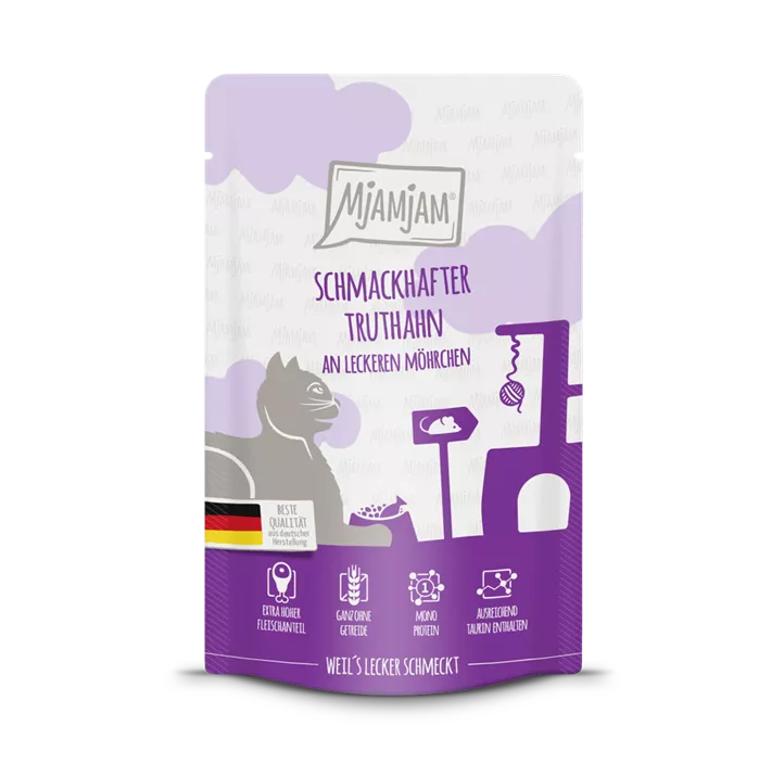 MjAMjAM® Katze Truthahn+Karotten PB