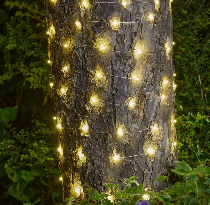 Solar-Baumbeleuchtung Firefly String Lights, 100 LEDs