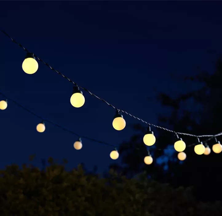 Solar-USB-Lichterkette Festoon MultiPower, 30 Lämpchen