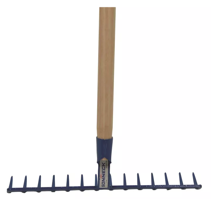 Gartenrechen geschmiedet mit Stiel