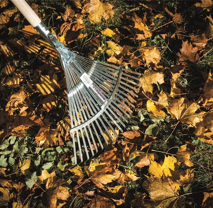 Laubbesen verstellbar mit Stiel