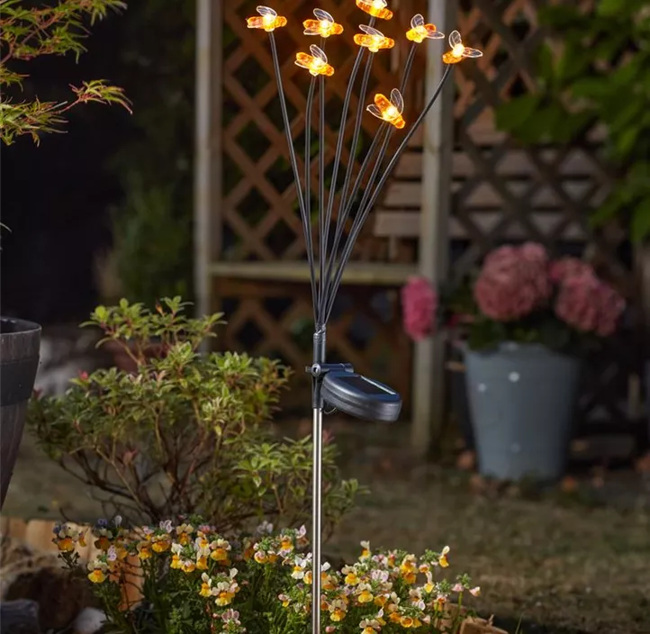 Solar BeeLights, 8 Bienen