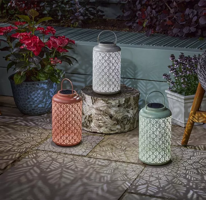 Solarlaterne Solaire, 3 Farben