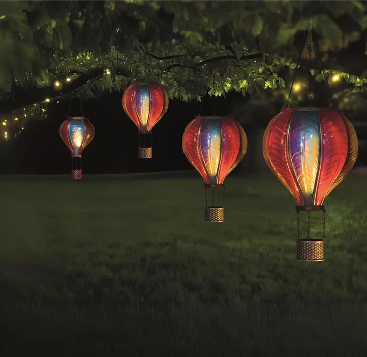 Solar Rainbow Flaming Balloon XXL