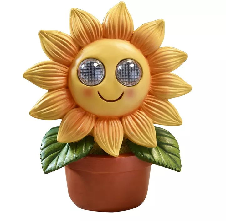 Solar Sonnenblume blinkend