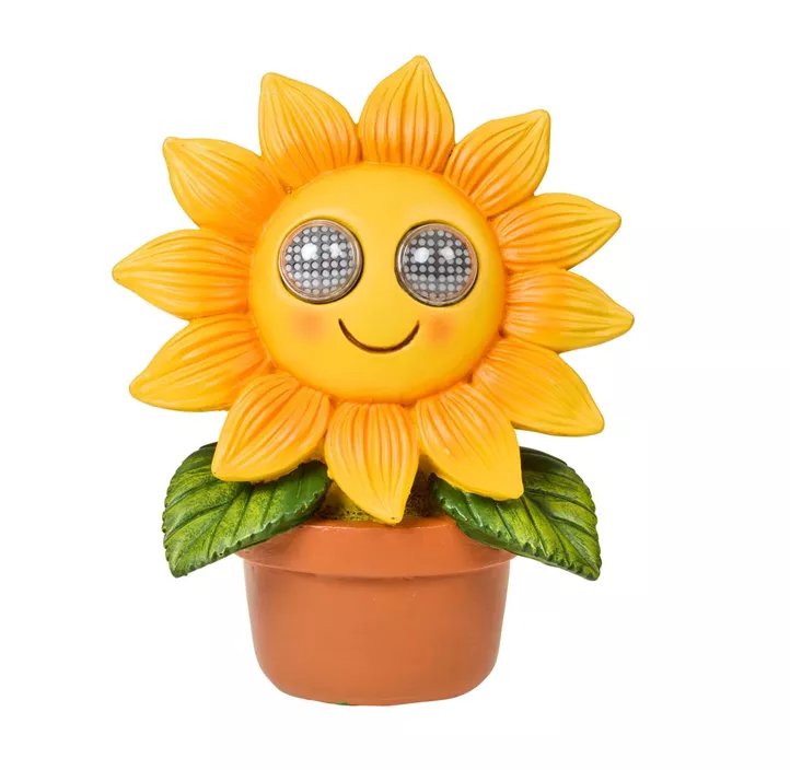 Solar Sonnenblume blinkend