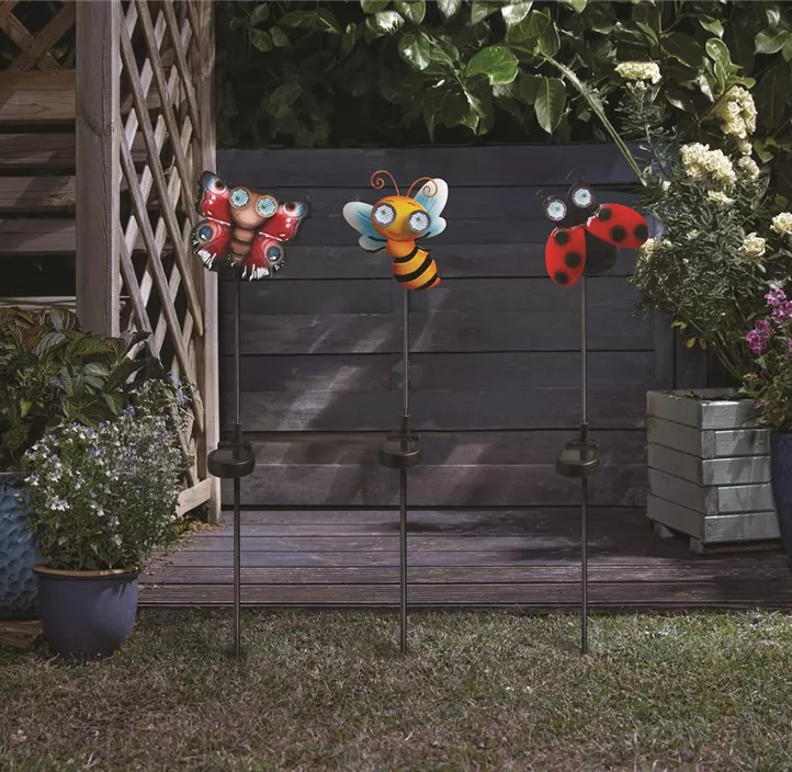 Solar Stecker Insekt blinkend