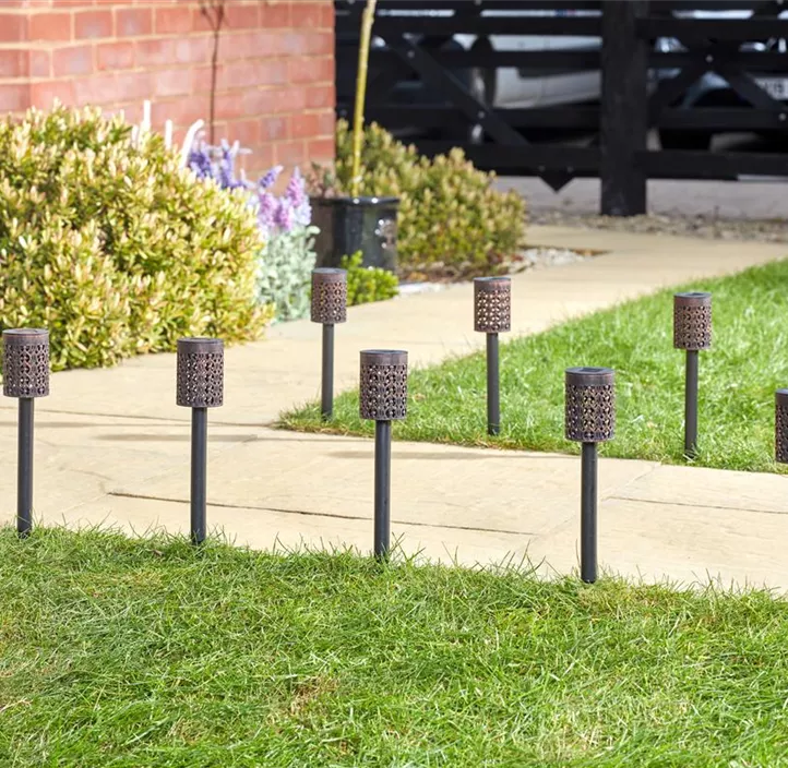 Solar Steckleuchte Biba, 8er-Packung