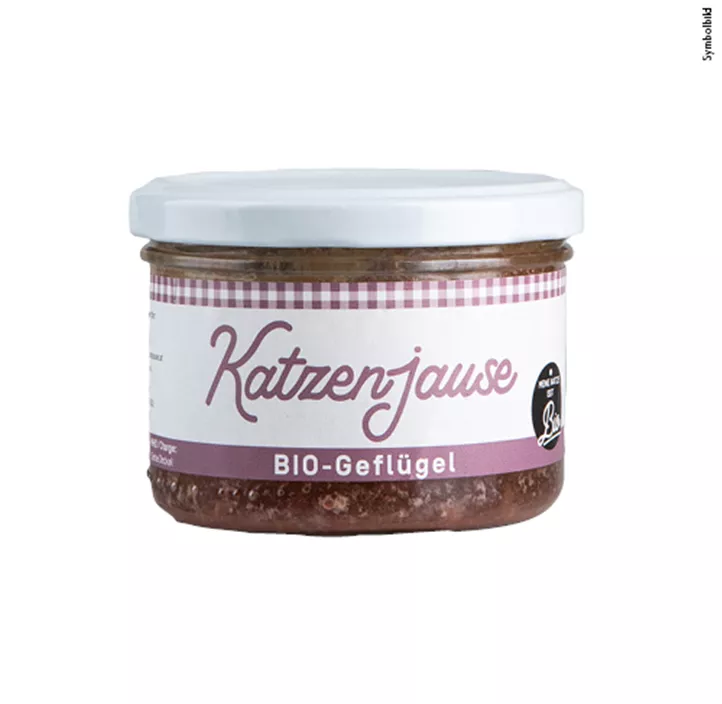 Katzenjause Bio Geflügel im Glas