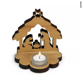 Krippe aus Holz