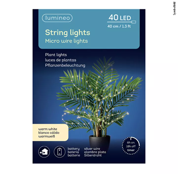 Micro-LED Beleuchtung für Pflanzen