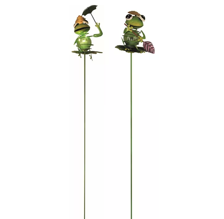 Solar Steckleuchte Frosch