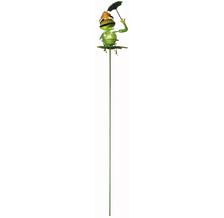 Solar Steckleuchte Frosch