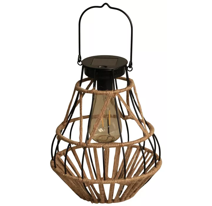 Solar Laterne geflochten Budoni