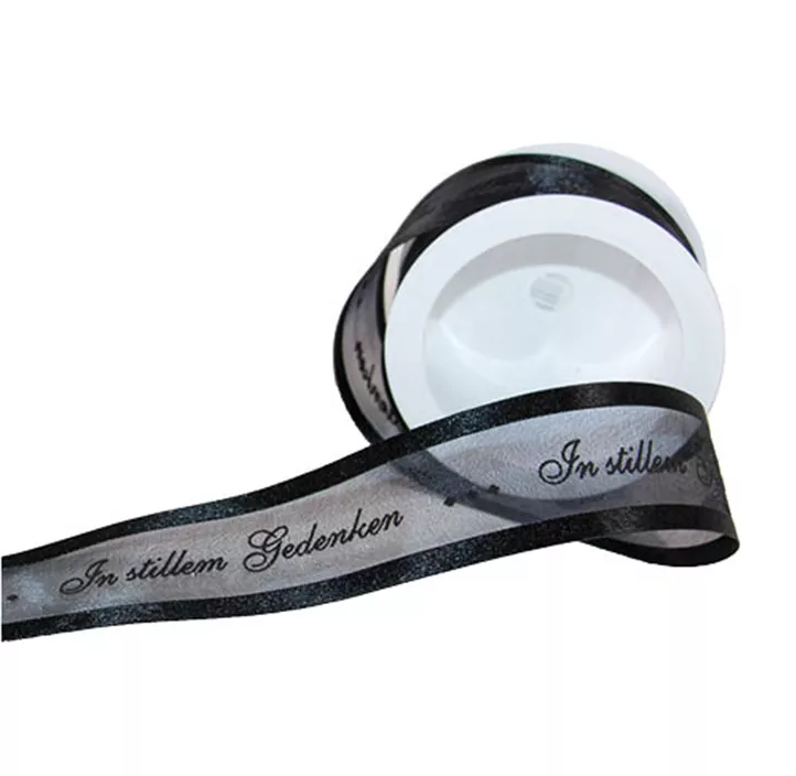 Chiffonband Trauer In stillem Gedenken