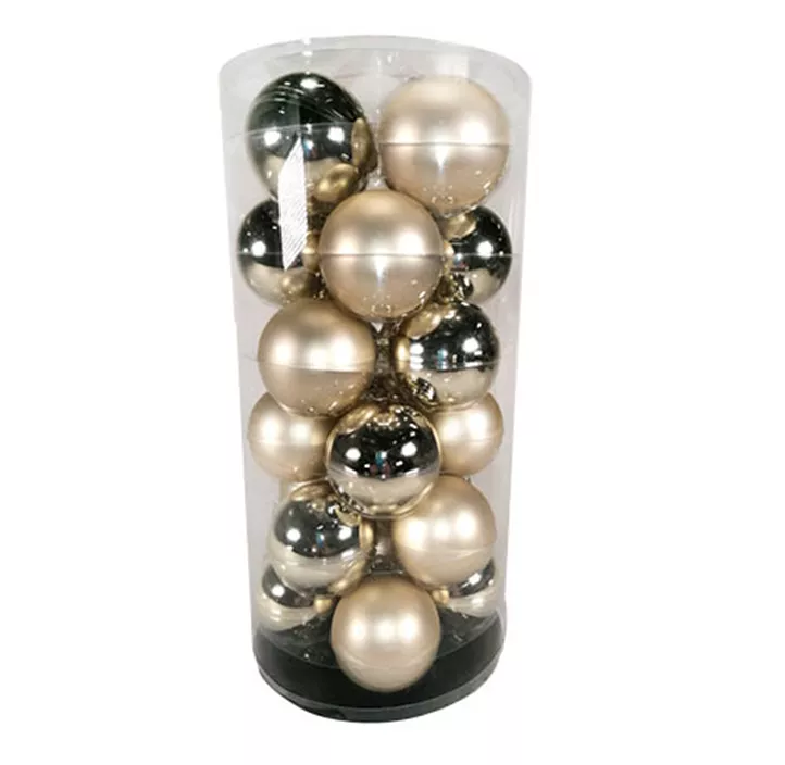 Glaskugel 24 Stück/Packung