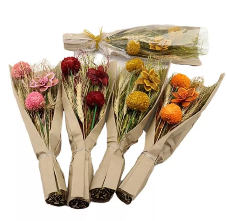 Mini Trockenblumen Bouquet