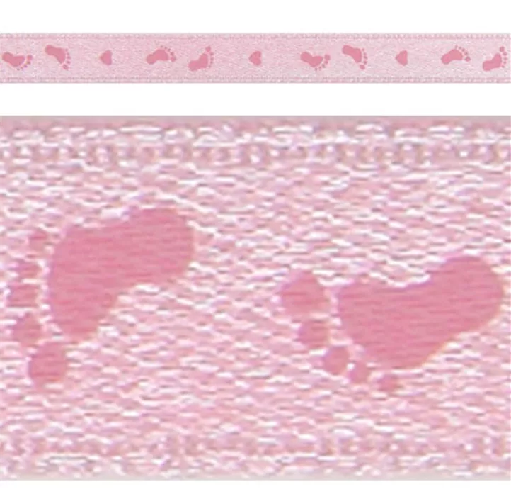 Satinband Babyfüsschen