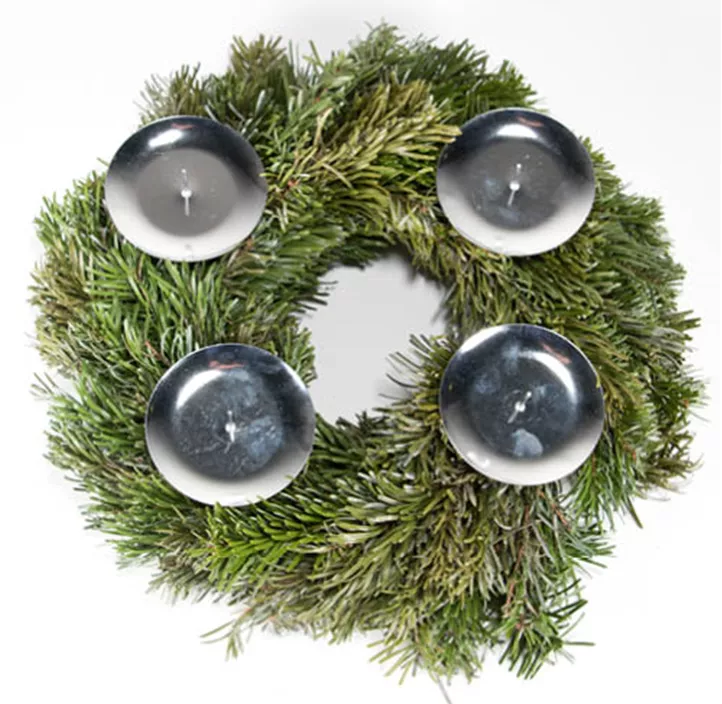 Adventskranzkerzenhalter 4 Stück/Packung