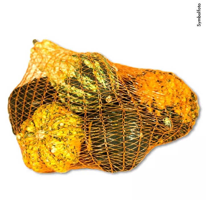 Zier-Kuerbis Mischung 6Stk/Netz