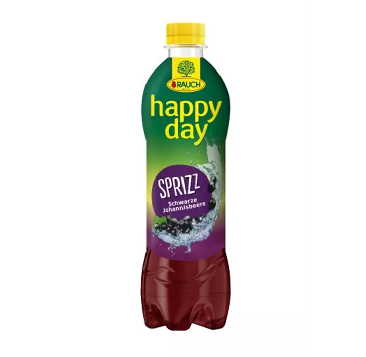 Happy Day schwarze Johannisbeere gespritzt (Pfand)