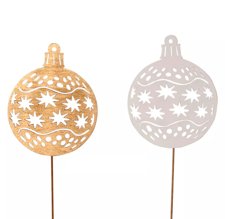 Stecker Weihnachtskugel