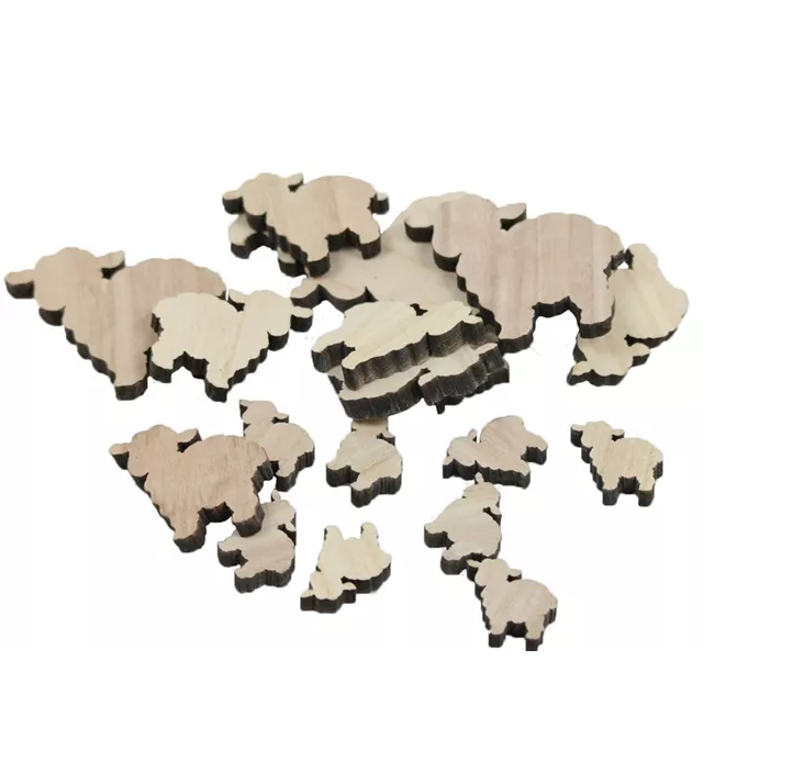 Lasercut Schafe