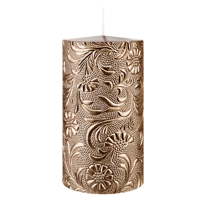 Stumpenkerze Florale