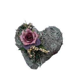 Allerheiligen Rebenherzerl dekoriert