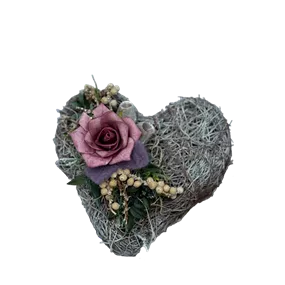 Allerheiligen Rebenherzerl dekoriert