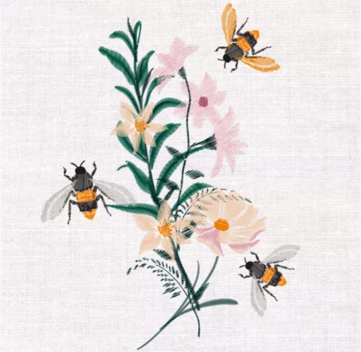 Serviette Bienen (ST)