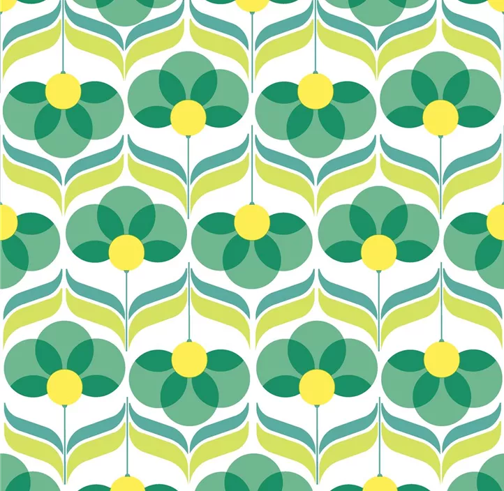 Serviette Geo Flowers (ST)