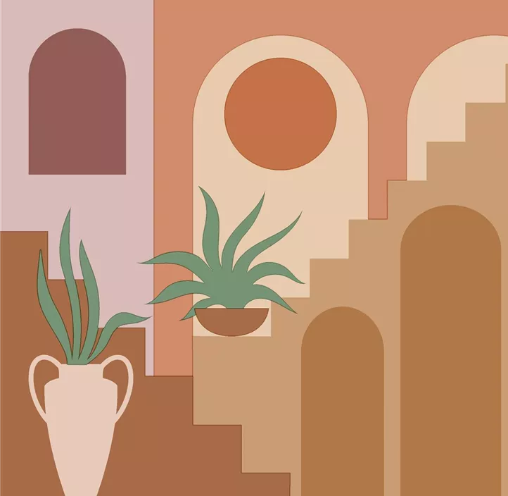 Serviette Sunset terra (ST)