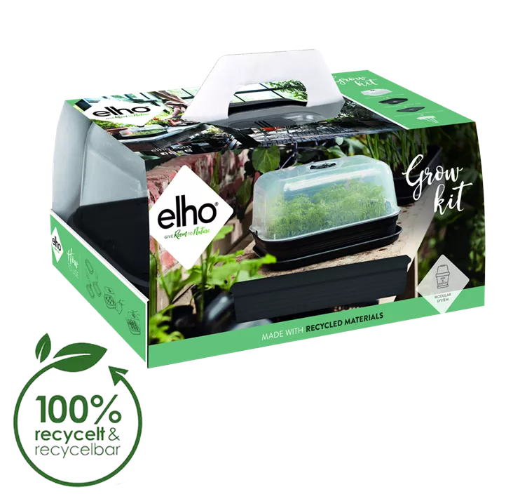 UV- & frostbeständig, 100 % Recyclingmaterial