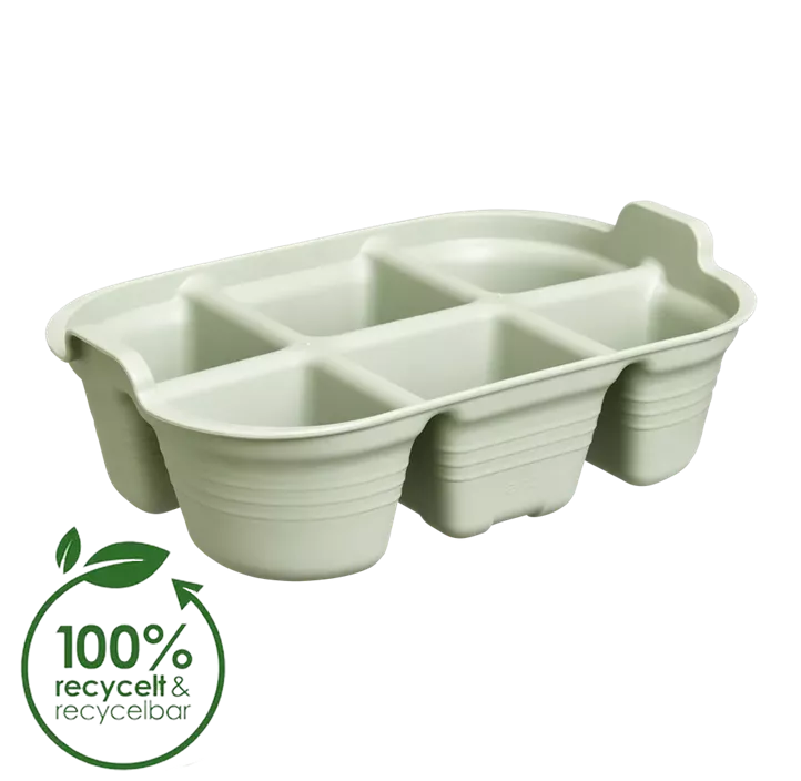 UV- & frostbeständig, 100 % Recyclingmaterial