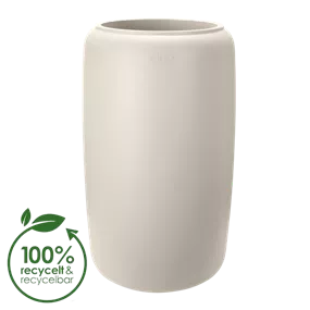 Premium Übertopf amber beads large