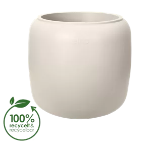 Premium Übertopf amber beads small