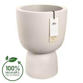 Premium Übertopf amber coupe round