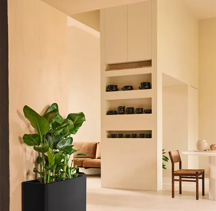 100 % Recyclingmaterial, für indoor & outdoor