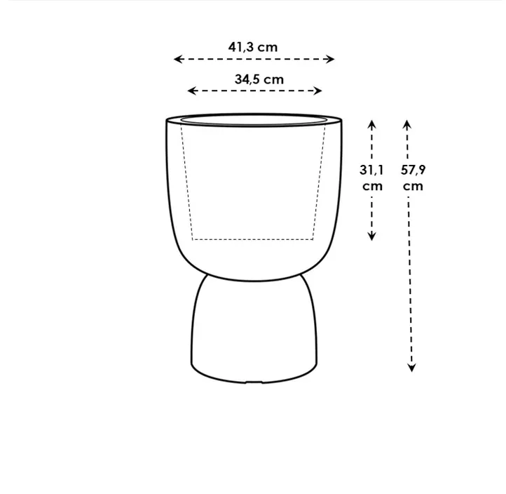 UV- & frostbeständig, 100 % Recyclingmaterial, für indoor & outdoor